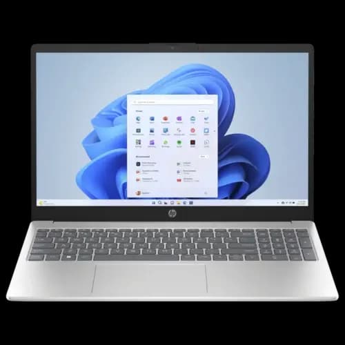 HP 15-fd0346nia Laptop, 15.6" Full HD, Intel Core i7-1355U, 16GB RAM, 512GB SSD, Intel Iris Xe Graphics, Dos, Natural Silver