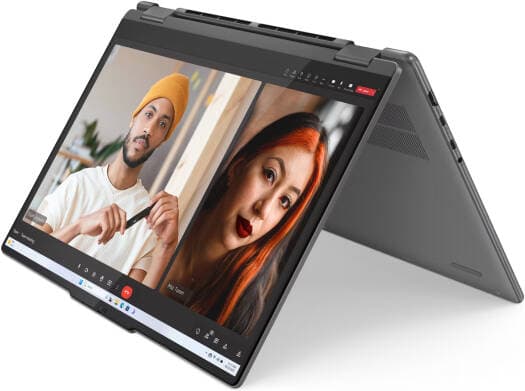 Lenovo Yoga 7 16IML9 2-in-1 Laptop, 16" WUXGA IPS Touch Display, Intel Core Ultra 5 125U, 16GB RAM, 512GB SSD, Intel Graphics, Windows 11 Home, Storm Grey