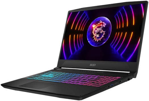 MSI KATANA 15 B13VEK Gaming Laptop, 15.6" FHD 144Hz IPS Display,  Intel Core i7-13620H, 16GB RAM, 512 SSD, NVIDIA RTX 4050 6GB GPU, Windows 11 Home, Black