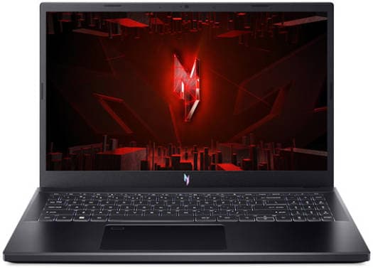 Acer Nitro V 15 ANV15-51-76ER Gaming Laptop, 15.6" FHD IPS 165Hz Display, Intel Core i7-13620H, 16GB RAM, 512GB SSD, NVIDIA RTX 4050 6GB GPU, Dos, Black