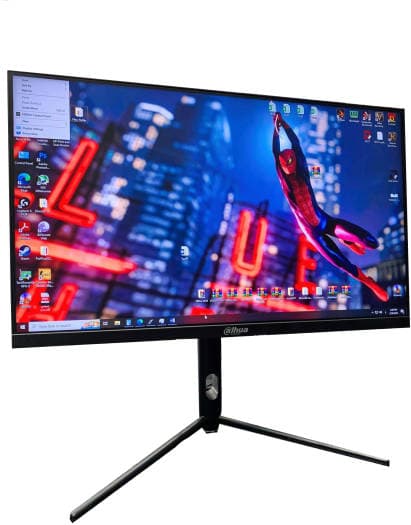 Dahua LM24-E231 Gaming Monitor, 24" FHD Fast IPS Display, 165Hz Refresh Rate, 1ms Response Time, 300nits Brightness, Adaptive Sync, Wide Color Gamut, 100% Adobe sRGB, HDMI /DP, Black