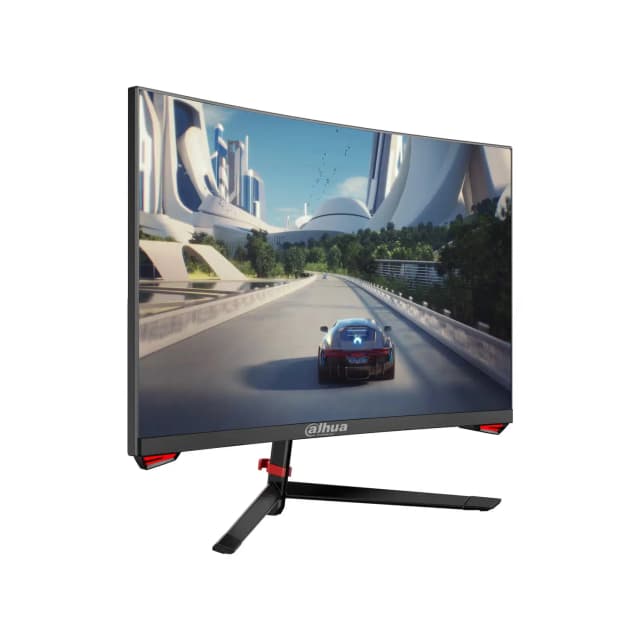 Dahua LM27-E230C Curved Gaming Monitor, 27"FHD VA Display, 165Hz Refresh Rate, 1ms Response, 250nits Brightness, Adaptive Sync, Wide Color Gamut, 99% sRGB, HDMI /DP, Black