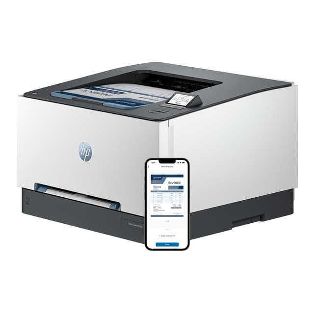 HP Printer Color LaserJet Pro 3203DW, Two-Sided Colour Printing, Reliable And Space-Saving Design, Print Speed Up to 25 PPM (Black) and 25 PPM (Colour)
