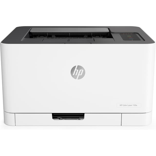 HP Color Laser 150a A4 Color Laser Printer For Home & Office  up to 18 black /4 Color PPM USB Interface - White