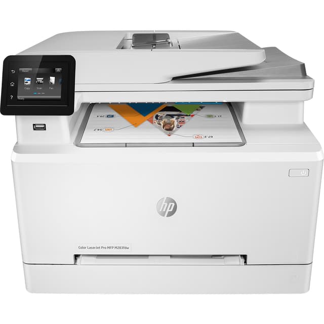 HP Color LaserJet Pro MFP M283FDW All-in-One Laser Printer Scan & Copy Duplex Printing Works with Alexa - White