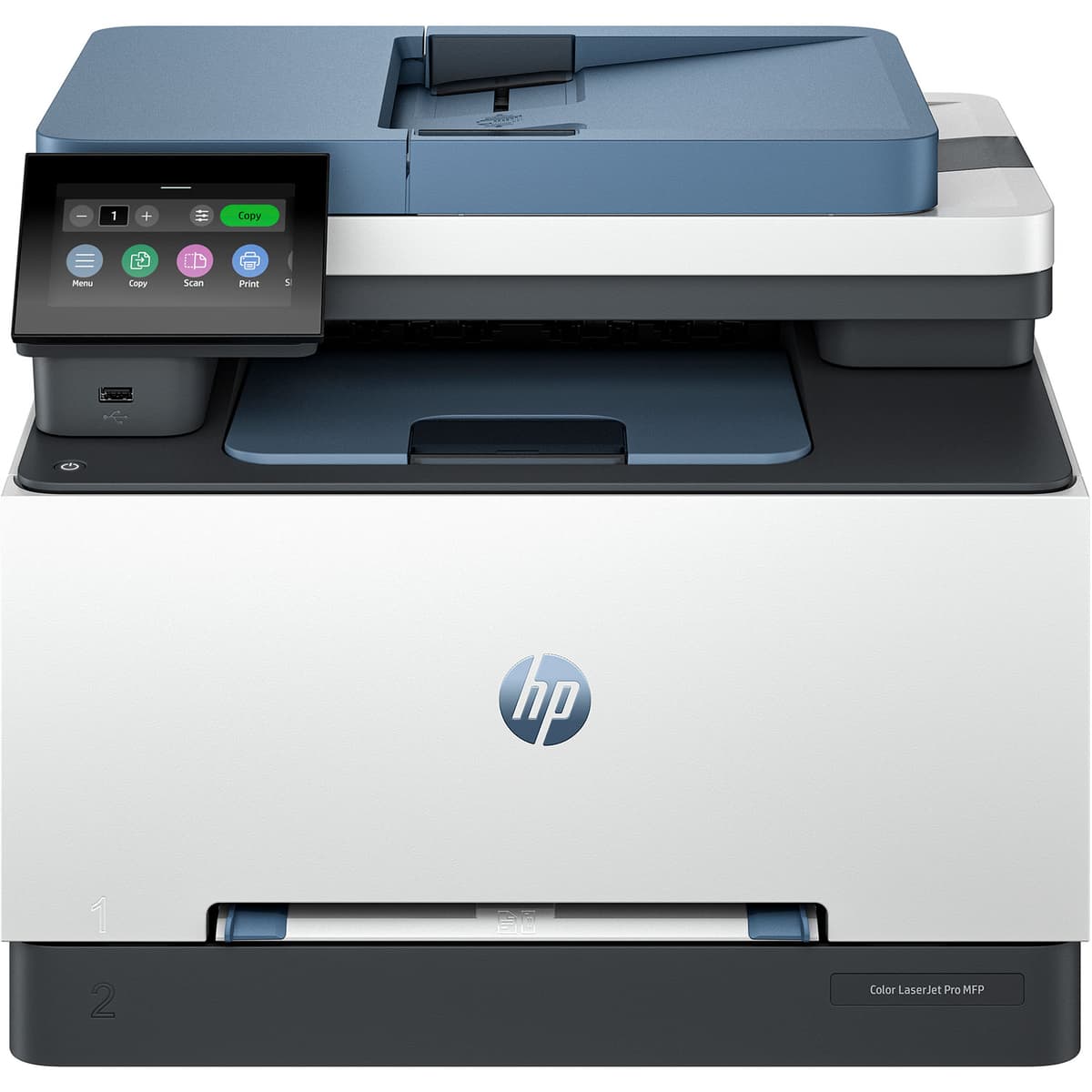 HP Color LaserJet Pro MFP 3303fdw Printer, Print Speed Up to 25 ppm, Ethernet, USB, Wi-Fi, Dynamic Security Enabled, 100 Sheets Output Tray, 4.3" Diagonal Color TFT Display